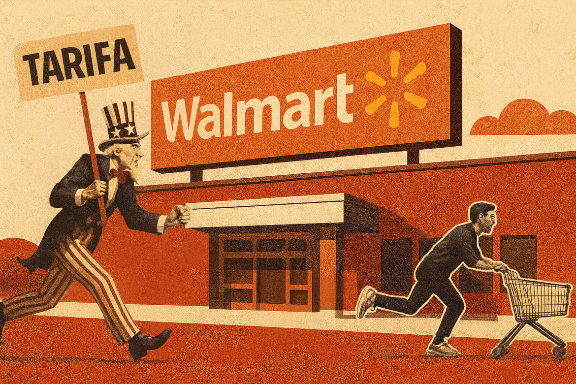 Walmart se transforma em refúgio para consumidores dos EUA contra tarifas; saiba mais.