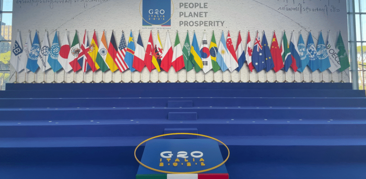 Crescimento de 0,9% do PIB do G20 no 2º trimestre, impulsionado pela recuperação nos EUA.