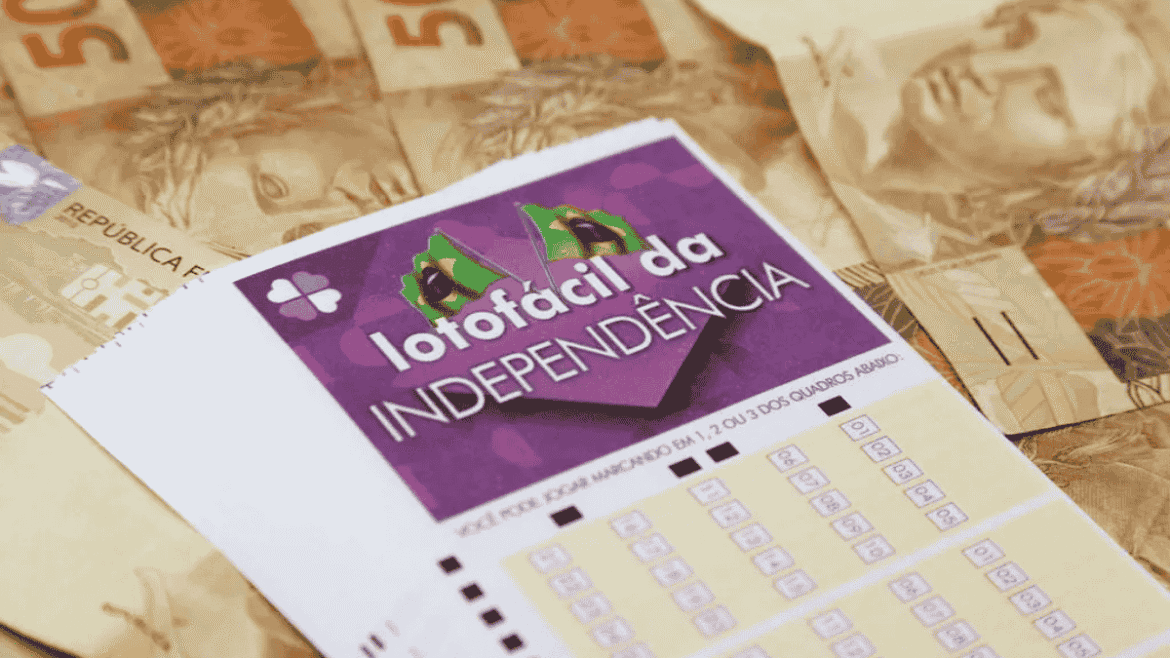 Lotofácil da Independência distribui prêmios a 54 bilhetes; veja os detalhes da divisão.
