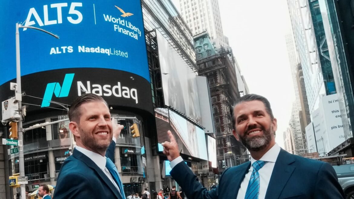 Token da Liberdade de Trump despenca no primeiro dia de negociação