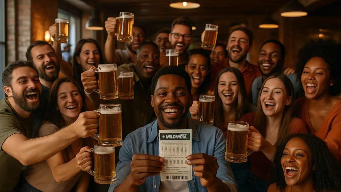 Amigos perdem bilhete, refazem aposta e ganham R$ 174 milhões na loteria mais desafiadora que a Mega-Sena.