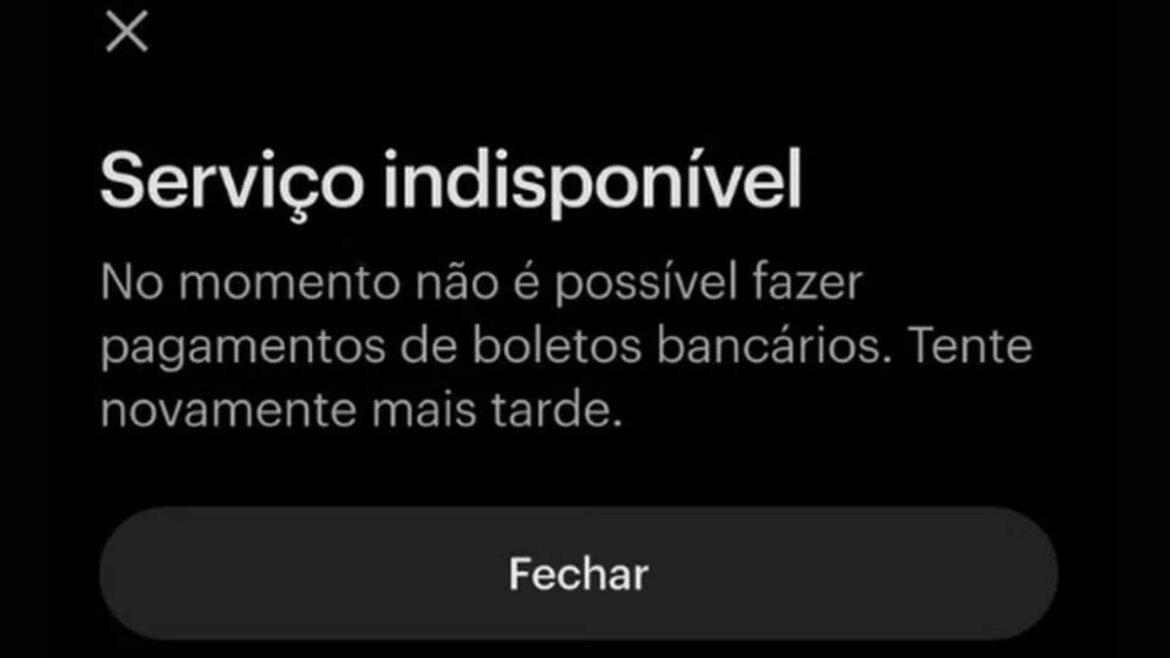 Clientes do Itaú, Nubank, Bradesco e Santander enfrentam problemas ao pagar boletos; instituições financeiras se manifestam.