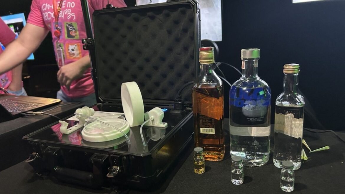 Como opera o "nariz eletrônico" da UFPE que identifica metanol em bebidas alcoólicas.