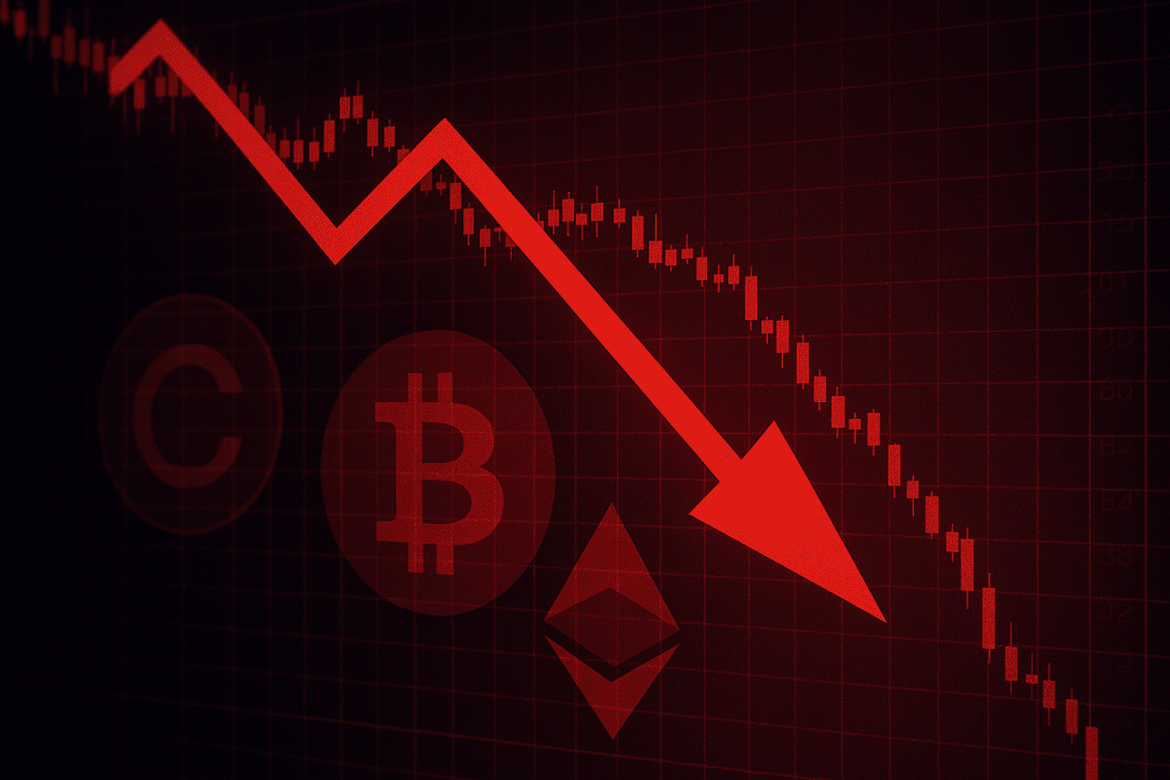 Bitcoin despenca abaixo de R$90K em uma das piores correções de criptomoedas desde 2017