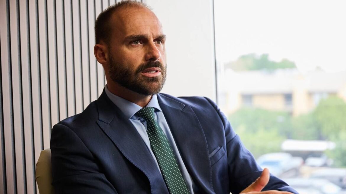 Eduardo Bolsonaro se aproxima da Faria Lima e dialoga com o mercado.