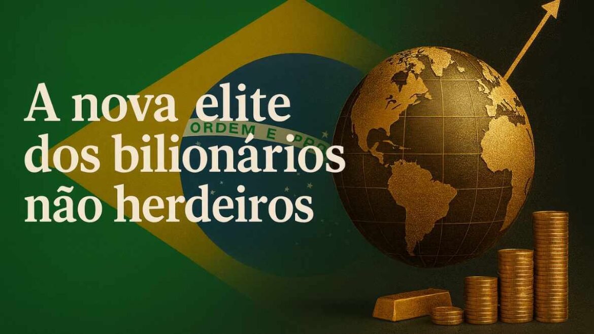 196 bilionários emergem em 2025 sem heranças — e uma brasileira está entre eles