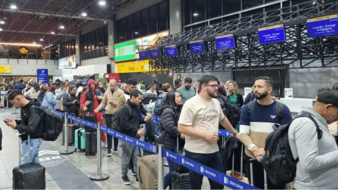 Cresce o Número de Passageiros Impactados por Atrasos em Voos no Brasil