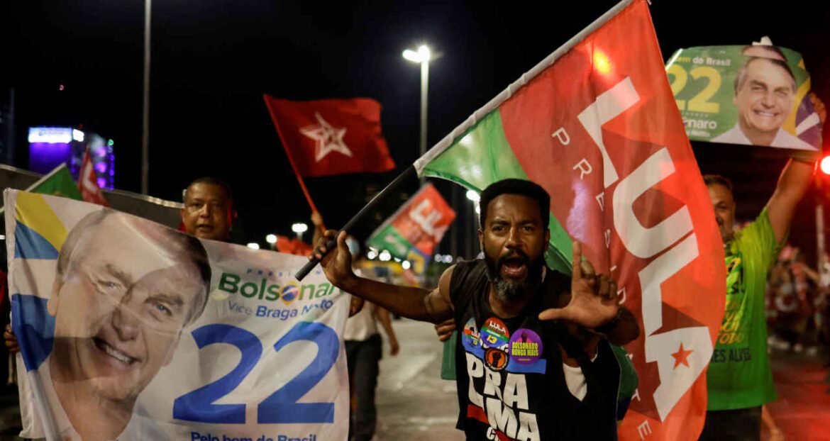 PT lidera com 24% das preferências, seguido pelo PL com 12%