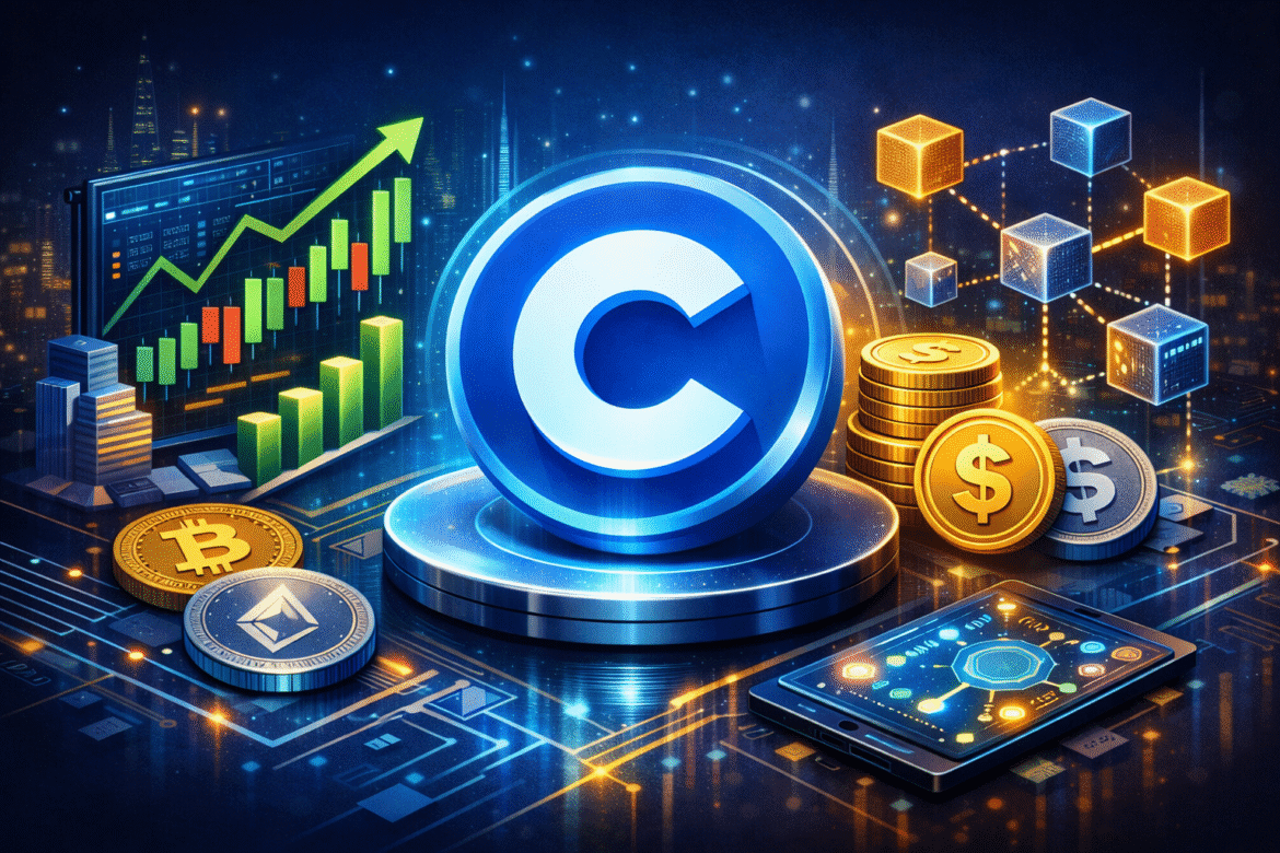 Stablecoins, Base e a 'exchange de tudo': um olhar sobre a estratégia da Coinbase para 2026.