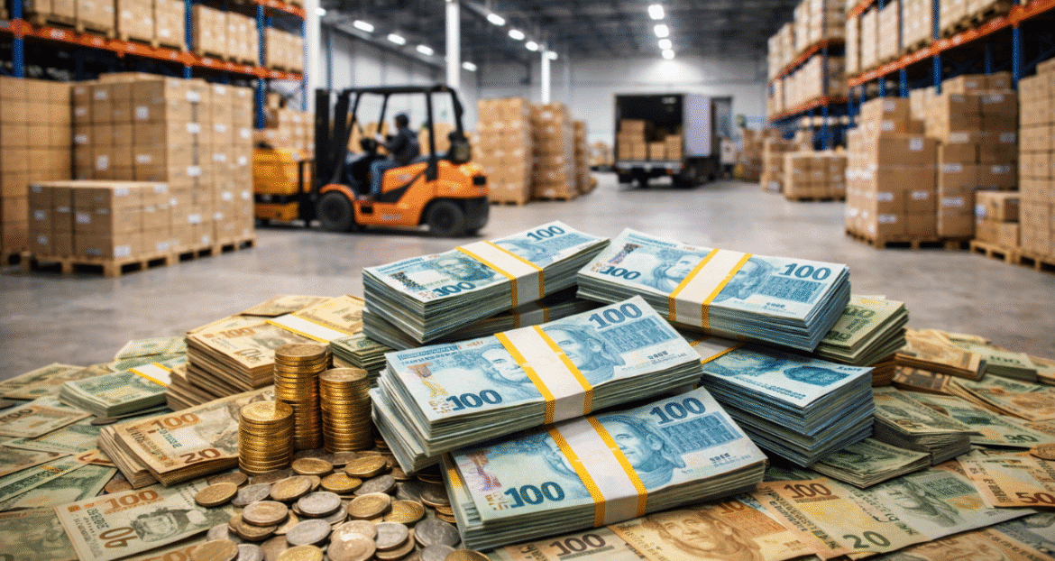 Alta demanda impulsiona o mercado de galpões, com crescimento projetado para 2026, segundo o BTG.