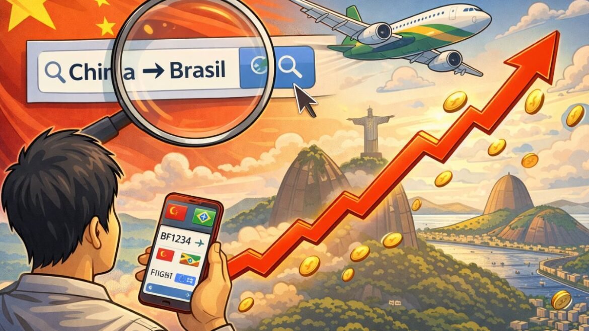 Como a isenção de visto impactou as buscas por voos para o Brasil