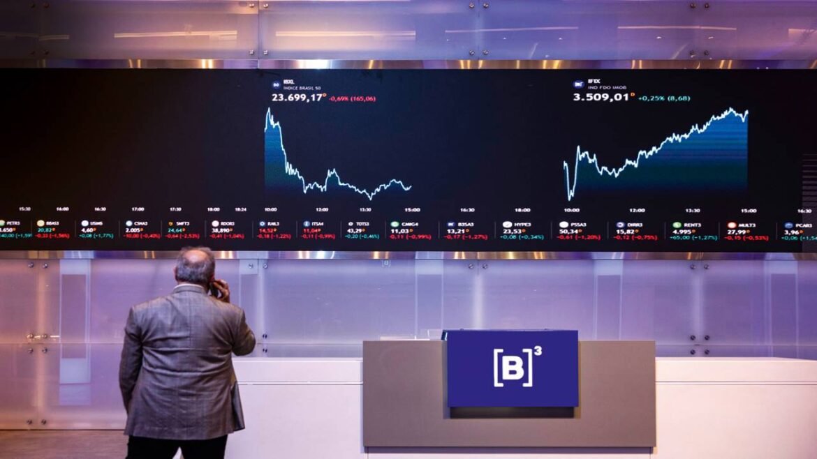 Investidor estrangeiro movimenta R$ 2,8 trilhões em ações na B3 em 2025