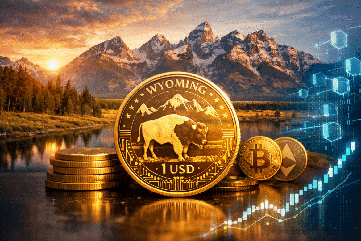 Wyoming lança stablecoin apoiada pelo governo como experimento em finanças públicas.