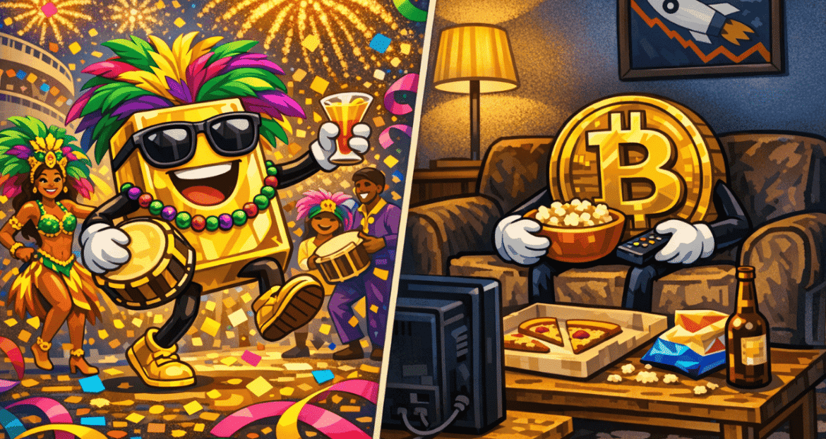 Ouro é Relacionamento e Bitcoin (BTC) é Carnaval? Confira os Principais Destaques da Semana no Mundo Cripto.