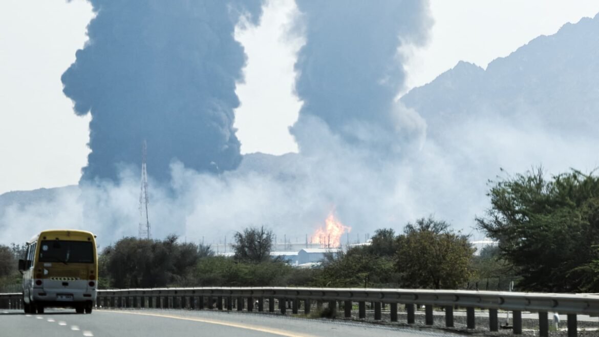 Operações de carregamento de petróleo em Fujairah, UAE, são retomadas, segundo relatórios da mídia.