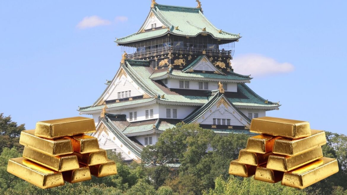 Osaka, Japão, ganha 21 kg de ouro de doador anônimo com um pedido surpreendente.