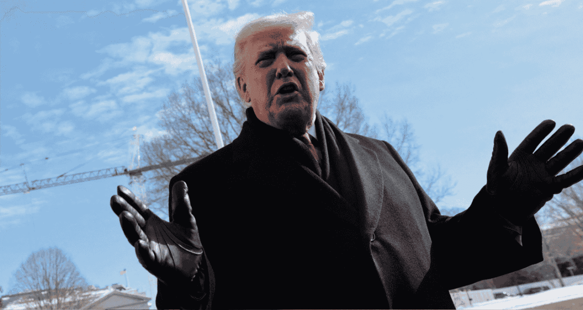 Trump anuncia que EUA suspendem sanções vinculadas ao petróleo.