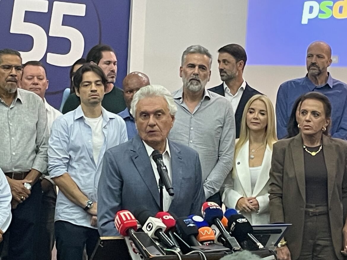 Caiado afirma: 'O que der na urna, eu respeito; sempre respeitei a decisão da maioria'