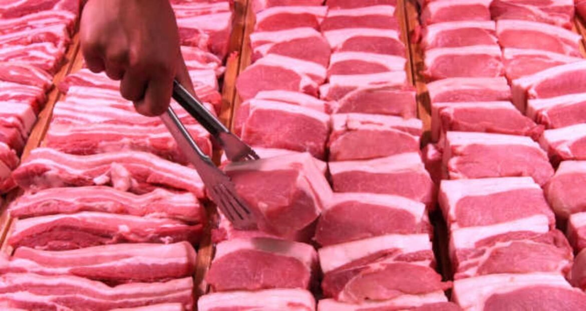 Exportação de carne suína do Brasil atinge recorde em março; embarque de frango sobe mesmo com conflito.