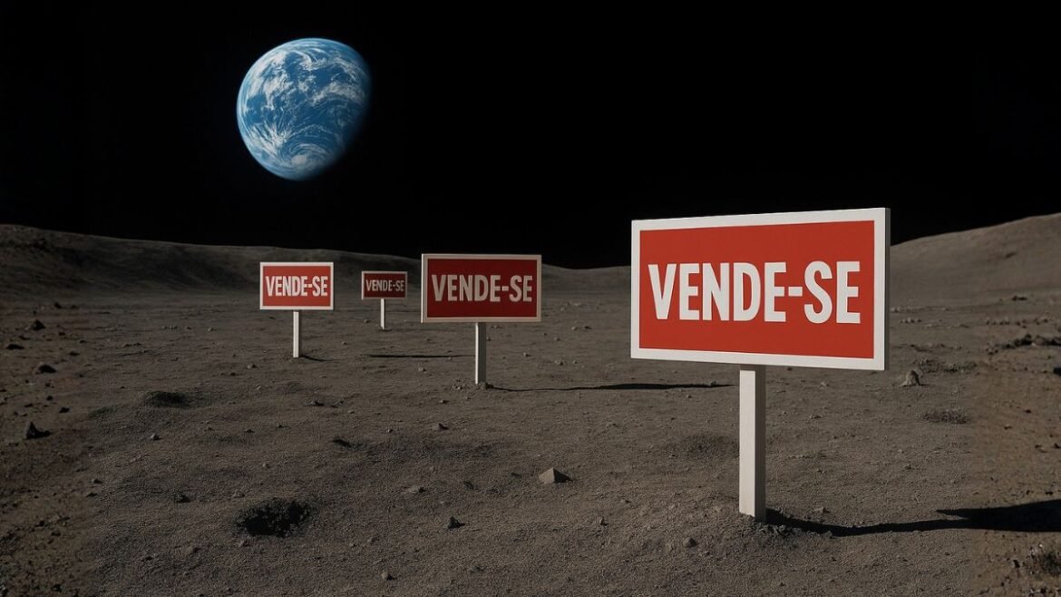 Homem lucrativo: como ele ficou milionário vendendo terrenos de forma legal no satélite.