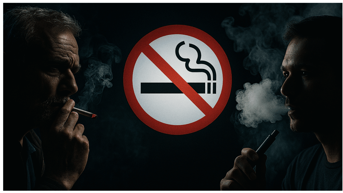Proibição de Fumo: Nova Lei Criminaliza Cigarros e Vapes