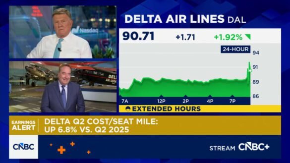 Resultados do segundo trimestre de 2026 da Delta Air Lines (DAL)